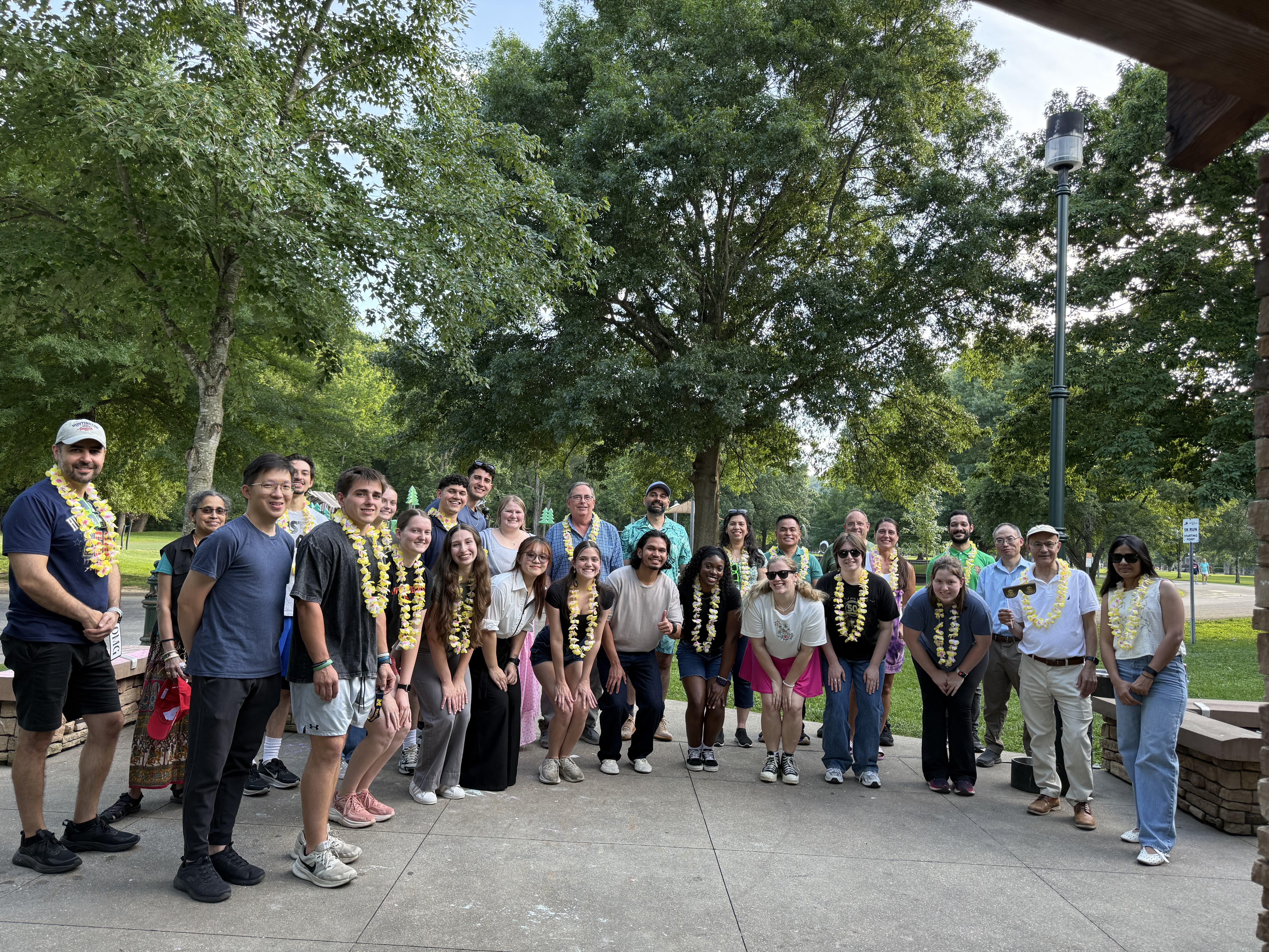 WV-INBRE Summer Program Students, Mentors, and Faculty Gather for Community Social Event at Ritter Park